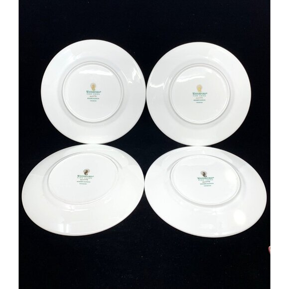 4 Waterford Kilbarry Platinum Salad Dessert Plates 8 1/8 Fine Bone China 2102488 - Picture 8 of 10